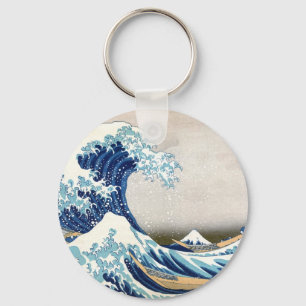 Chaveiro Excelente Wave Off Kanagawa Hokusai Japonês Belas 