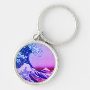 Chaveiro Excelente Wave off Kanagawa & Japonês Art /Japão