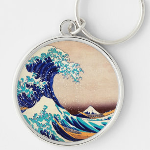 Chaveiro Excelente Wave Off Kanagawa Japonês Vintage Fine A