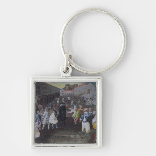 Chaveiro Executores da rua no carnaval Populaire (Frente)