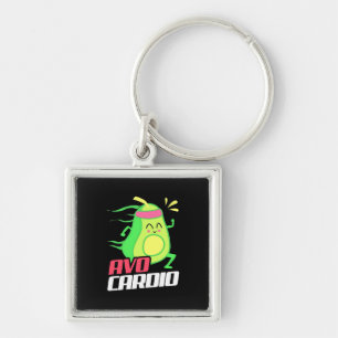 Chaveiro Exercício Avocado Cardio
