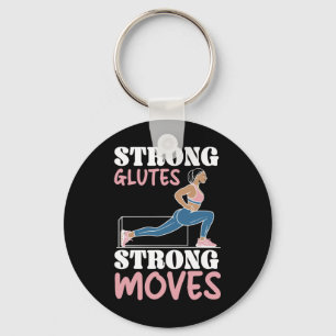 Chaveiro Exercício de Agachamento Búlgaro Fitness Musculaçã