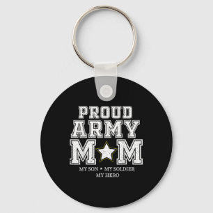 Chaveiro Exército Orgulhoso Mãe Meu Filho, Meu Soldado, Meu