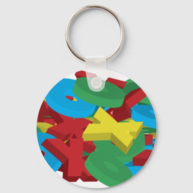 Chaveiro Exes e Ohs (Frente)