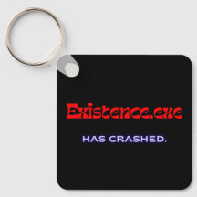 Existence.exe | Existencial Glitch Metal Pulseira