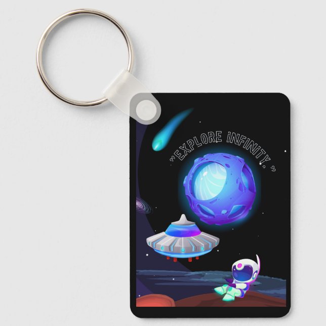 Chaveiro Explorar o infinito (Frente)