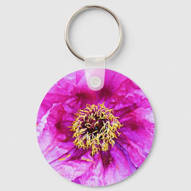 Chaveiro Explosão rosa (Frente)