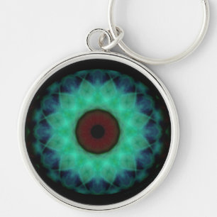 Chaveiro Eyesore Teal Mau Eye