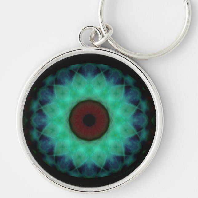 Chaveiro Eyesore Teal Mau Eye (Frente)