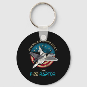Chaveiro F22 Raptor Americano de Cargueiro Patriótico Jet 4