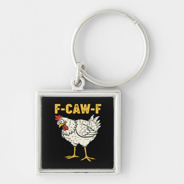 Chaveiro F-Caw-F Chicken Classic Retro Cool (Frente)