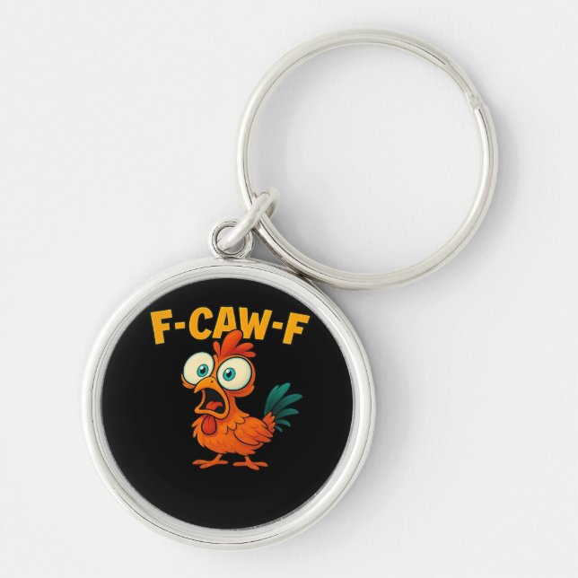 Chaveiro F-Caw-F Chicken Essential Funny Trendy (Frente)