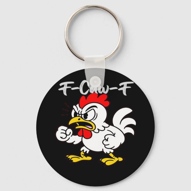 Chaveiro F-Caw-F Clássico Casual Criativo (Frente)