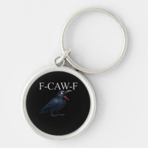 Chaveiro F-Caw-F Corvo Corvo Engraçado F-Caw-F Acessório Le