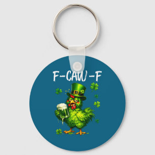 Chaveiro F caw f dia de são patrício, f-caw-f galinha sortu