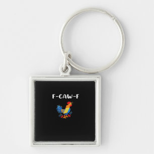 Chaveiro F-Caw-F Divertido Moderno