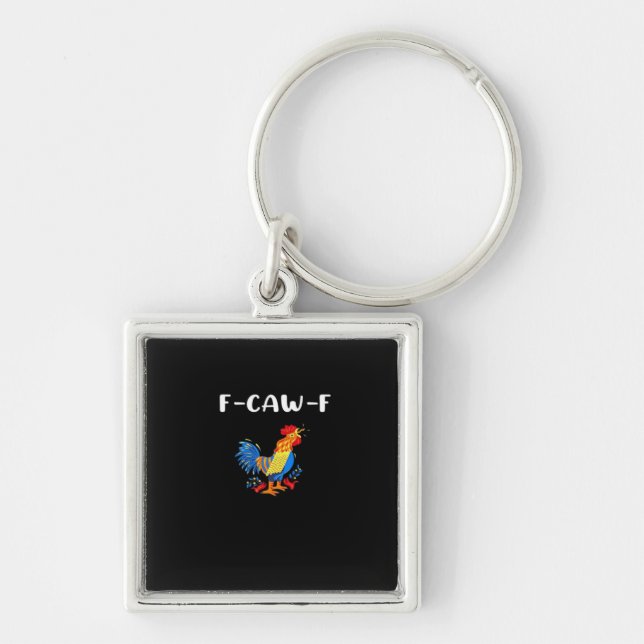 Chaveiro F-Caw-F Divertido Moderno (Frente)