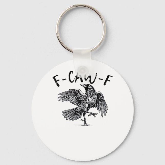 Chaveiro F Caw F Estilo Clássico Retro (Frente)