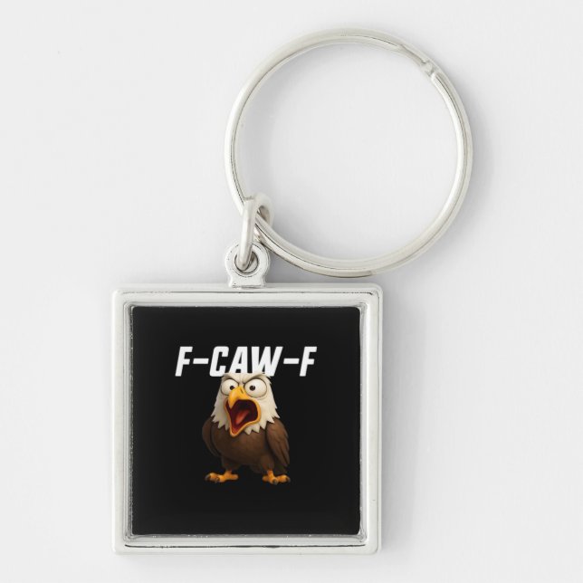 Chaveiro F-Caw-F Funny F-Caw-F Gear Retro Classic (Frente)