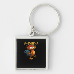Chaveiro F-Caw-F-Galinha Essencial Retro Clássico