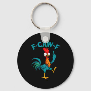 Chaveiro F Caw F Galo Pássaro Engraçado Fcawf Domador de Ga