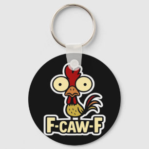 Chaveiro F-Caw-F Gráfico Clássico Vintage