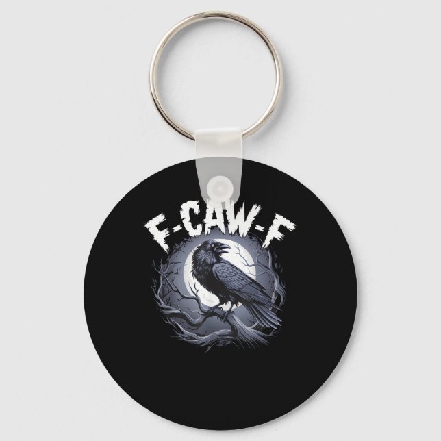 Chaveiro F-Caw-F Minimal Limpo (Frente)
