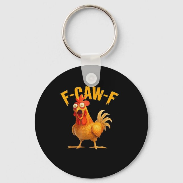 Chaveiro F-Caw-F Retro Clássico (Frente)