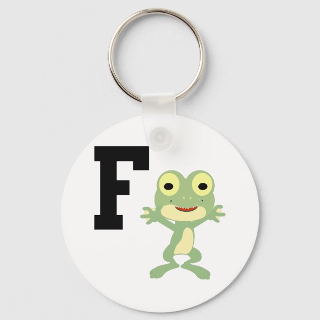 Chaveiro F é para Frogman (Frente)