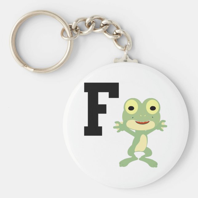 Chaveiro F é para Frogman (Frente)