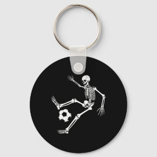 Chaveiro Fã de Fantasia de Futebol de Esqueleto para o Hall