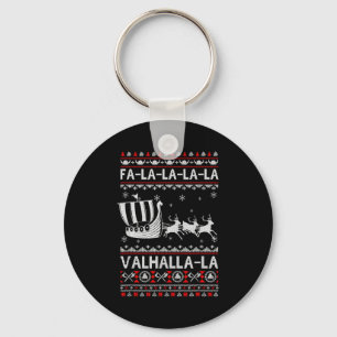 Chaveiro Fa La La Valhalla Navio Viking Natal Xmas Feio