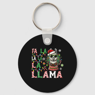 Chaveiro Fa La Llama Funny Llama Amante de os animais de Na