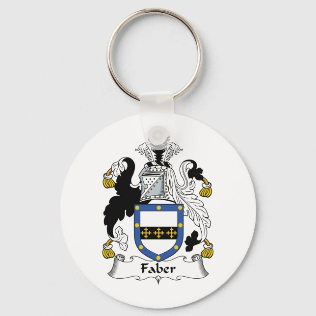 Chaveiro Faber Family Crest (Frente)