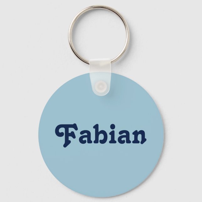 Chaveiro Fabian de cadeia de chaves (Frente)