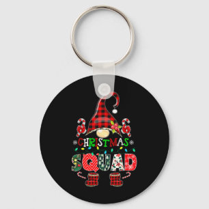 Chaveiro Fabulosa Família Gnomo Xmas Engraçada de Natal Cor
