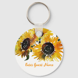 Chaveiro Fabuloso girassol brilhante 50 anos