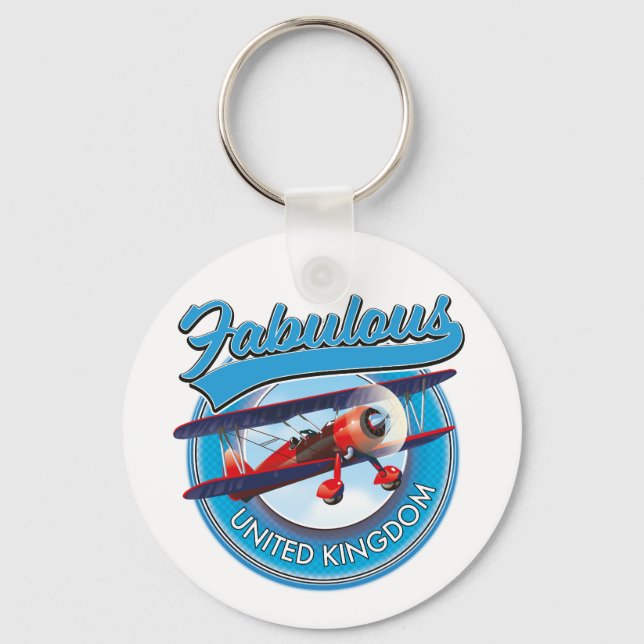 Chaveiro Fabuloso sistema de viagem do Reino Unido. Magneto (Frente)