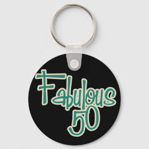 Chaveiro Fabulous 50th Birthday