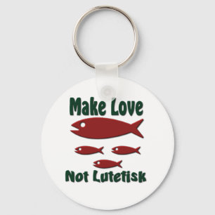 Chaveiro Faça a amor não Lutefisk o escandinavo engraçad