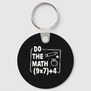 Chaveiro Faça a Matemática Natal Divertido 67 Meme Pemdas P
