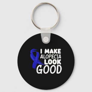 Chaveiro Faça Alopecia Parecer Boa Divertida Alopecia Guerr