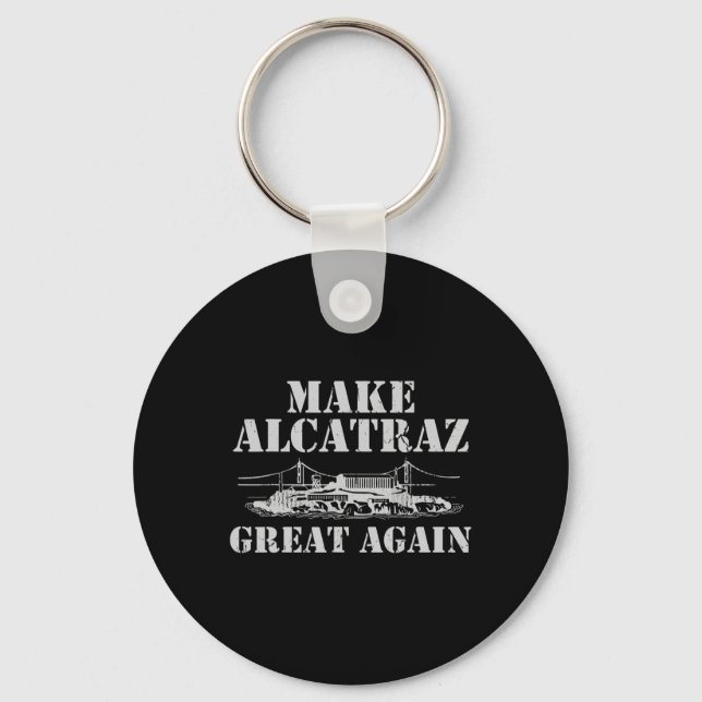 Chaveiro Faça com que o Excelente Alcatraz reabra o projeto (Frente)