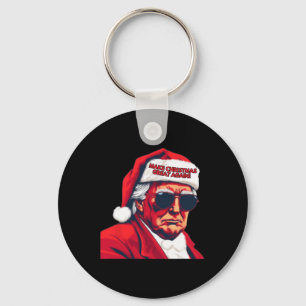 Chaveiro Faça Excelente De Natal Novamente Papais noeis Eng
