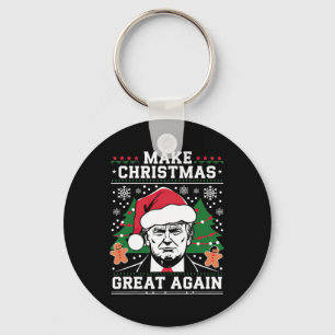 Chaveiro Faça Excelente De Natal Novamente Papais noeis Eng