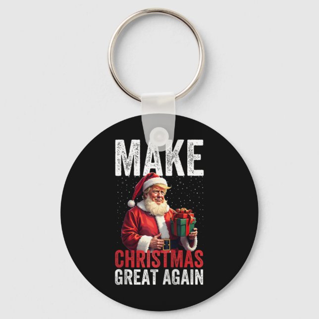 Chaveiro Faça Excelente De Natal Novamente Para Os Amantes  (Frente)