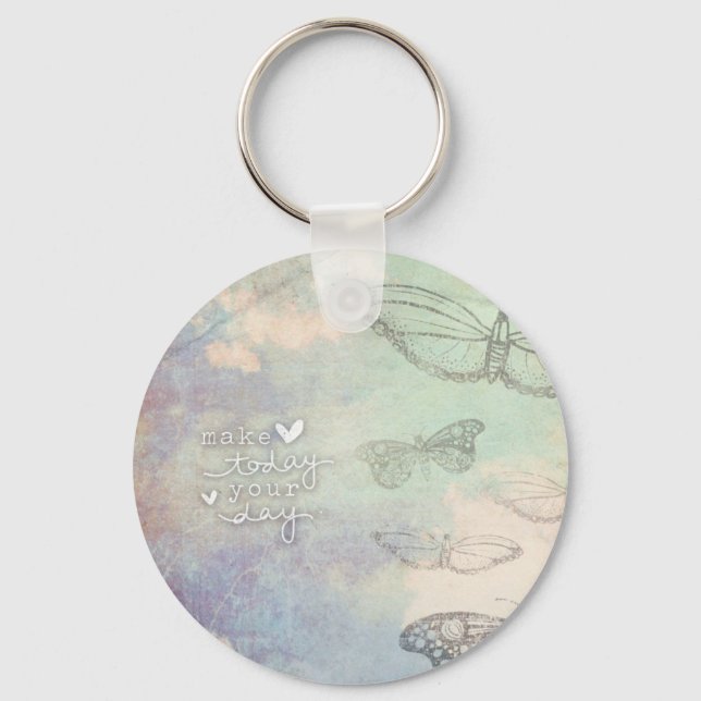 Chaveiro Faça hoje o seu dia (Frente)