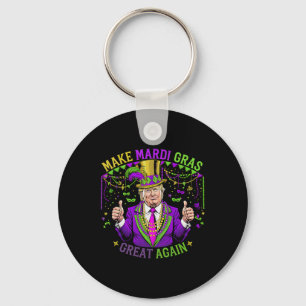 Chaveiro Faça Mardi Gras Excelente Novamente Divertido Mard
