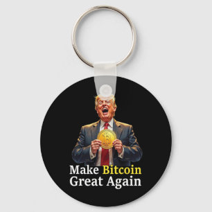 Chaveiro Faça o Excelente Bitmoney novamente Trump Bitmoney