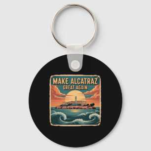 Chaveiro Faça o Excelente de Alcatraz novamente Trump